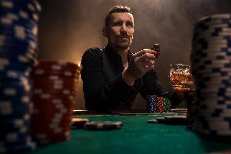 Tampilan beranda tri7bet bernuansa neon